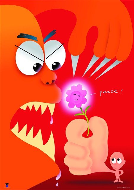 和平主題海報作品17「祈求和平」 (共1張)