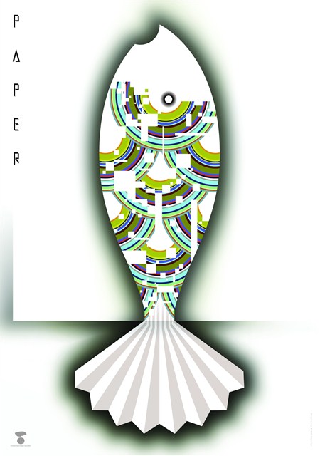 紙主題海報作品4「紙」 (共1張)
