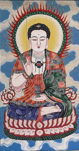 阿彌陀佛畫像掛軸 (共1張)