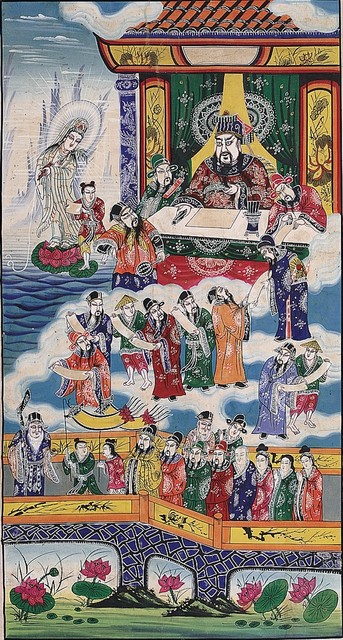 第一殿地獄圖掛軸 (共1張)