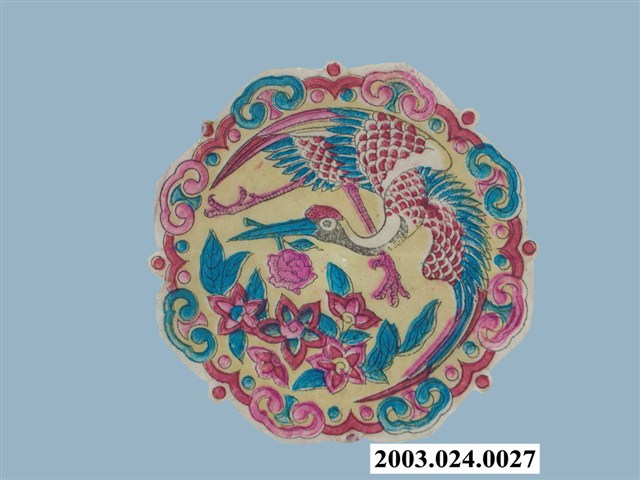 團鶴彩紙 (共1張)
