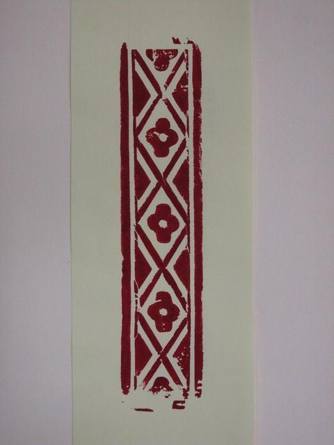 紙錢紙邊印記 (共2張)