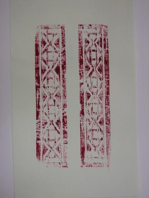 金紙紙邊印記 (共2張)