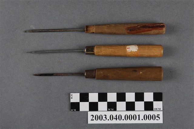 針錐3支 (共4張)