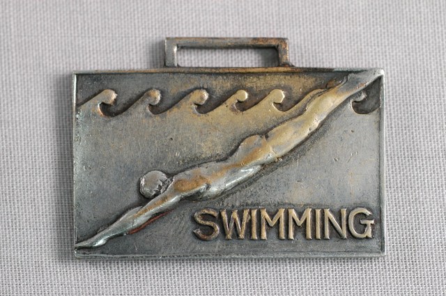 臺灣體育協台南支部第11屆水泳大會紀念章 (共5張)