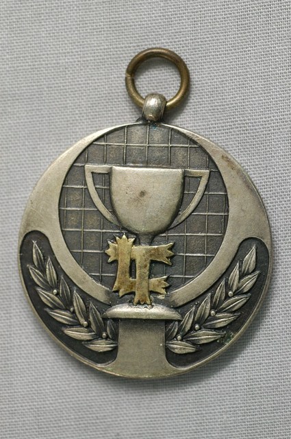 第3回全島專賣局庭球大會紀念徽章 (共2張)