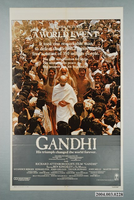 《Gandhi》電影海報) (共2張)