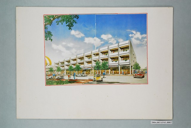 嘉義市宣信國民小學社會課教具圖卡之社區 (共1張)