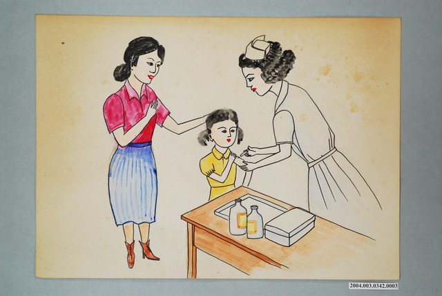 嘉義市宣信國民小學社會課教具之打針 (共1張)