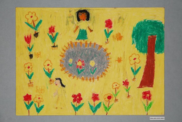 嘉義市宣信國民小學社會課教具之賞花圖卡 (共1張)