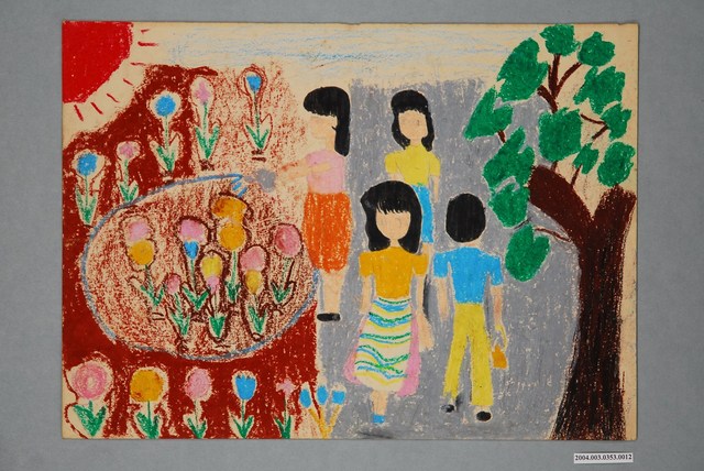 嘉義市宣信國民小學社會課教具之賞花圖卡 (共1張)