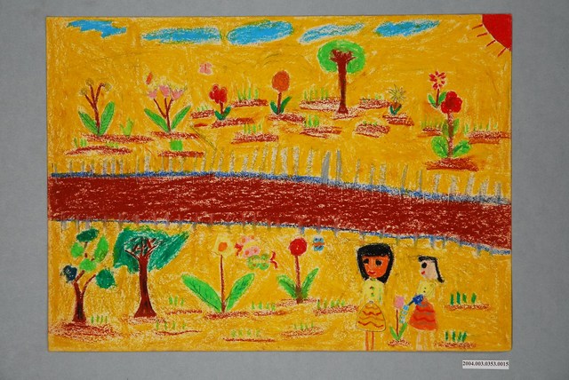 嘉義市宣信國民小學社會課教具之人物與植物圖卡 (共1張)