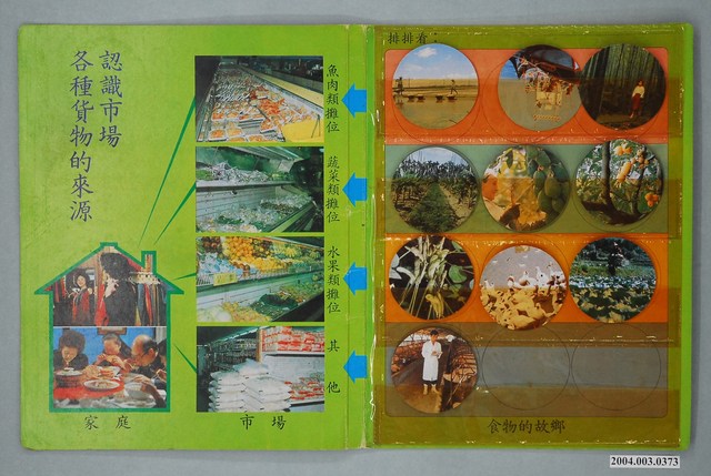 教具圖卡之小鎮風光二市場 (共2張)