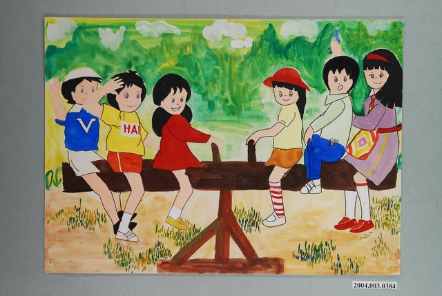 教具圖卡之蹺蹺板 (共1張)