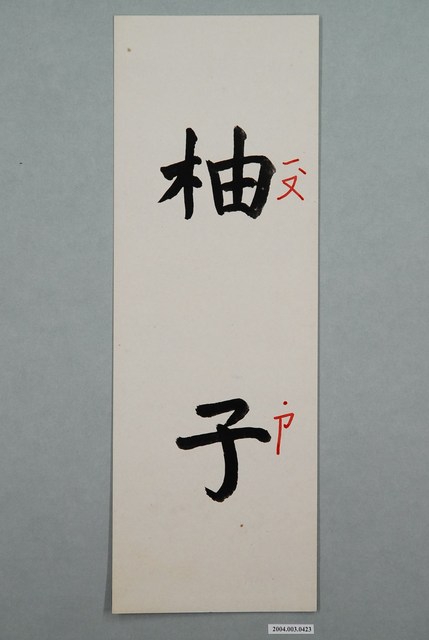 教具圖卡之柚子 (共1張)