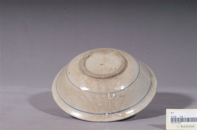 彩繪花卉紋折沿碗公 (共3張)