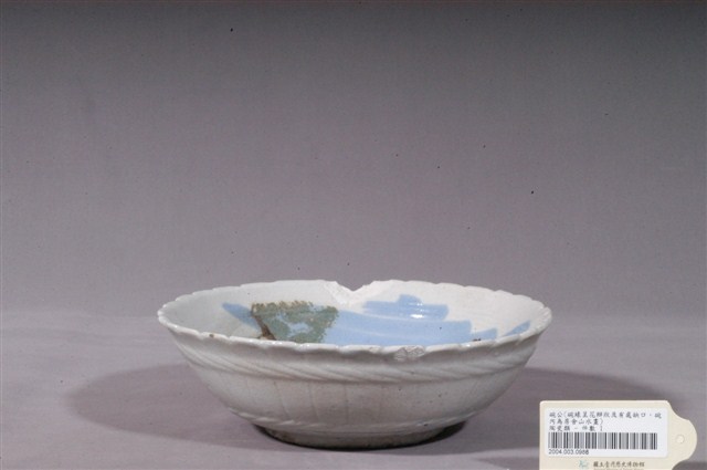 彩繪山水景緻花口碗 (共3張)