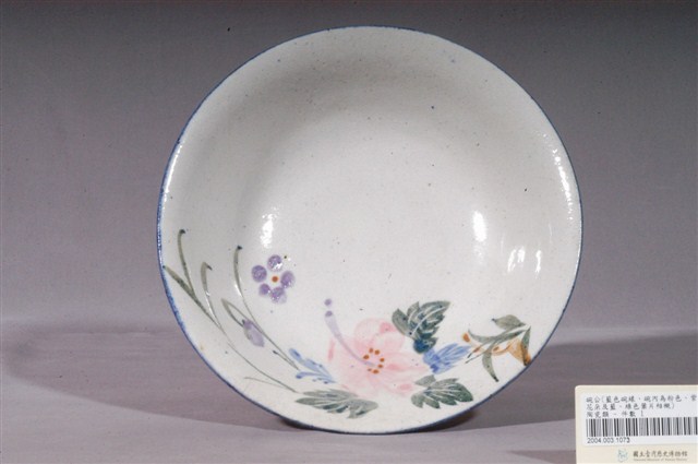 彩繪花卉紋碗 (共4張)