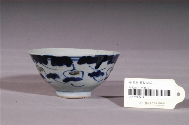 手繪青花紋飯碗 (共4張)