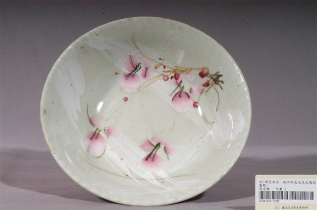 彩繪花卉紋碗 (共3張)