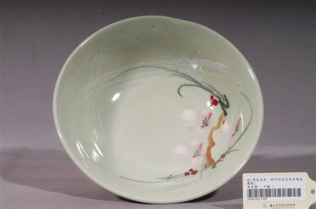 彩繪花卉紋碗 (共3張)