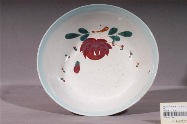 彩繪花卉紋碗公 (共3張)