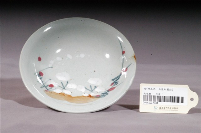 彩繪花卉紋碗 (共2張)