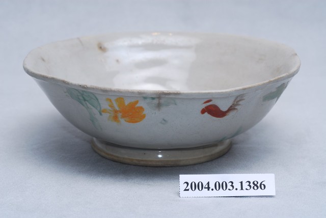 彩繪雞紋大碗 (共2張)