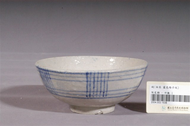 青花福字線紋碗 (共4張)