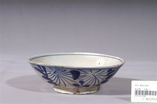 青花菊花紋碗 (共4張)