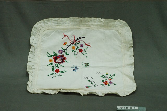 花卉紋方型抱枕套 (共3張)