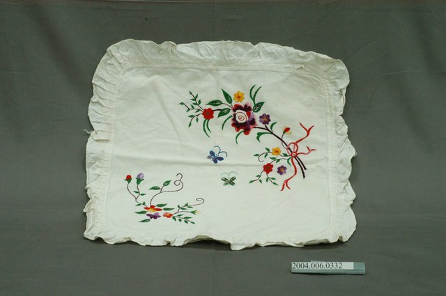 花卉紋方型抱枕套 (共3張)