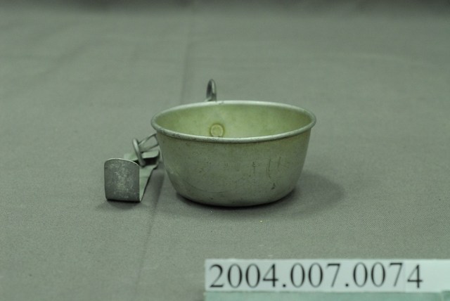 鋁製帶鏈條圓形平底小碗 (共5張)