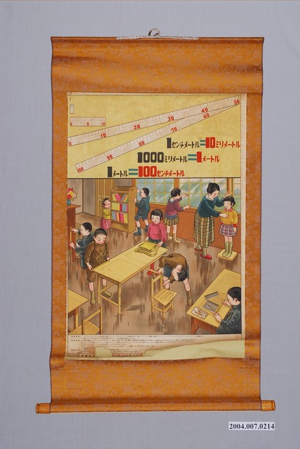 尋常小學校算術掛圖 (共2張)