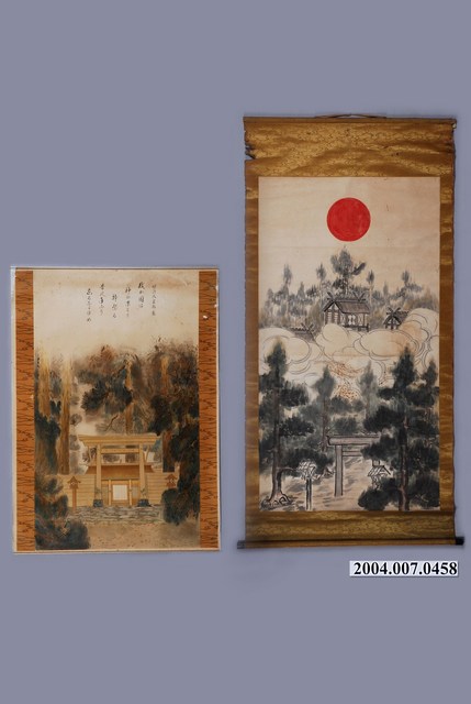 日本伊勢神宮掛軸組 (共1張)