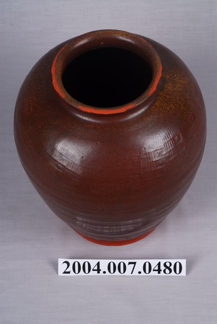 臺中大甲東褐釉壓印紋陶甕 (共3張)