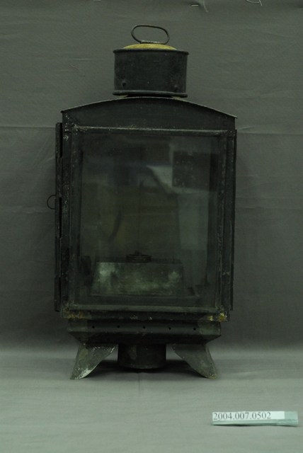 手提方形煤油火車燈 (共4張)