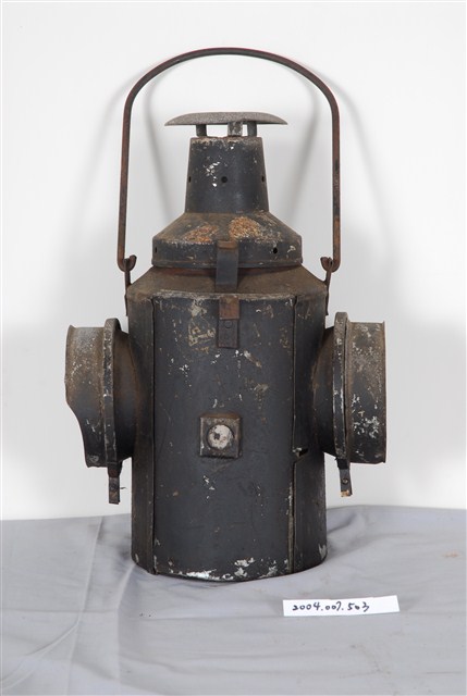 手提2孔煤油火車燈 (共3張)