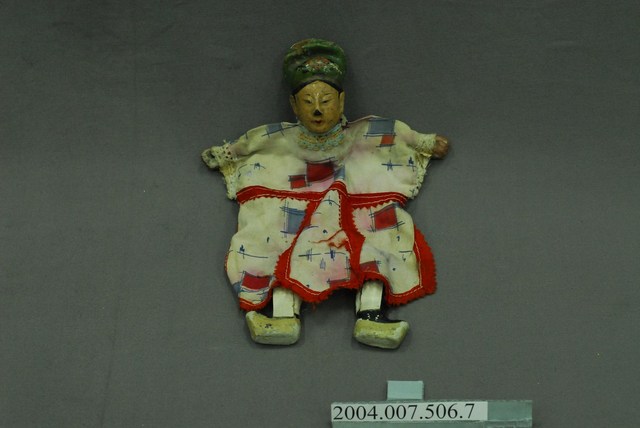 土黏香童玩文生布袋戲偶 (共7張)