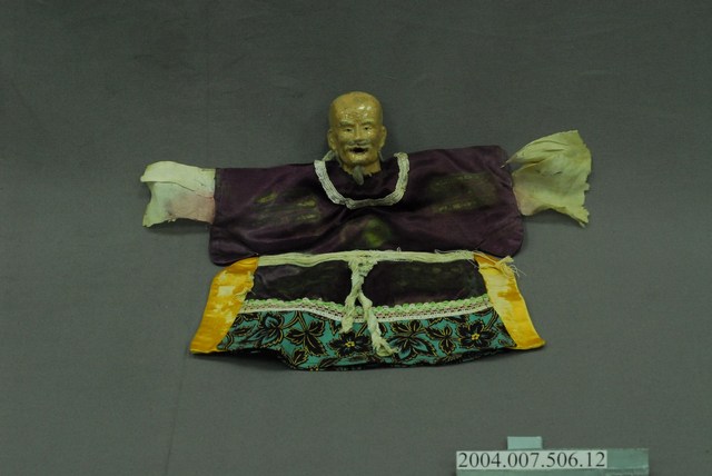 土黏香童玩白濶布袋戲偶 (共7張)