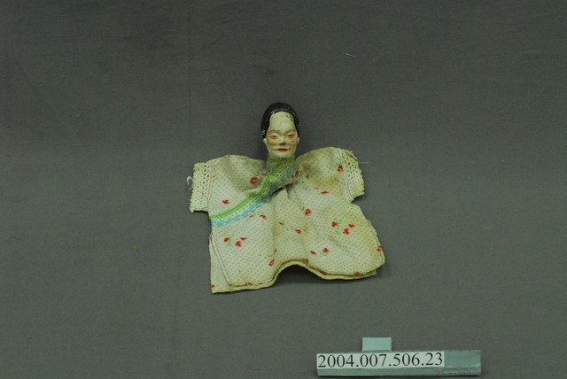 土黏香童玩女丑布袋戲偶 (共7張)