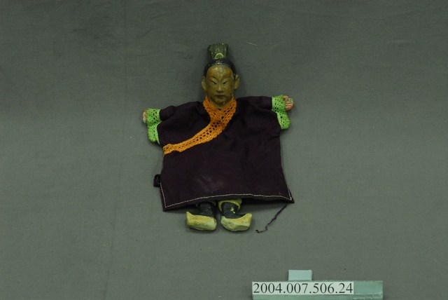 土黏香童玩文生布袋戲偶 (共7張)