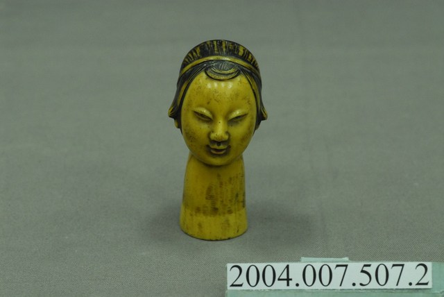 賽璐璐仕女布袋戲偶頭 (共9張)