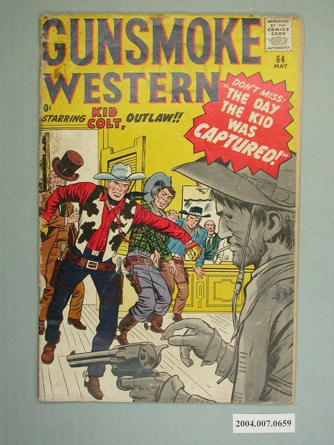 美國《GUNSMOKE WESTERN》連載漫畫 (共2張)
