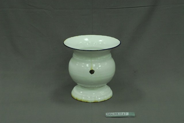 素白底搪瓷痰盂 (共5張)