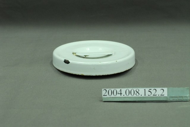 白搪瓷罐蓋 (共5張)