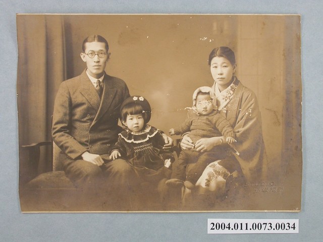 昭和13年全家福合照 (共4張)