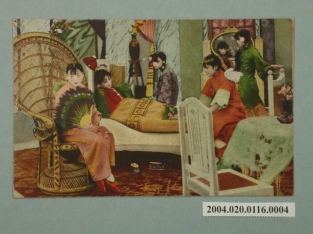 臺北生蕃屋本店印行臺灣美女之與臥房 (共3張)