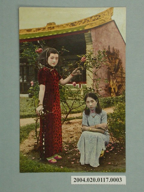 二名臺灣美人合影 (共3張)