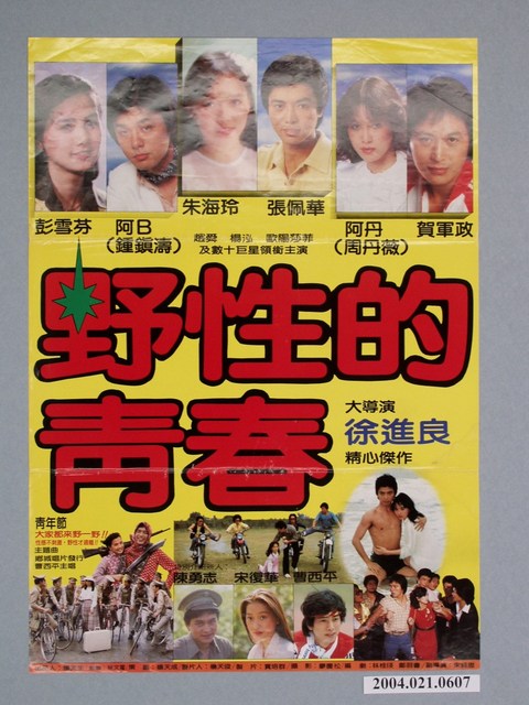 《野性的青春》電影海報 (共2張)